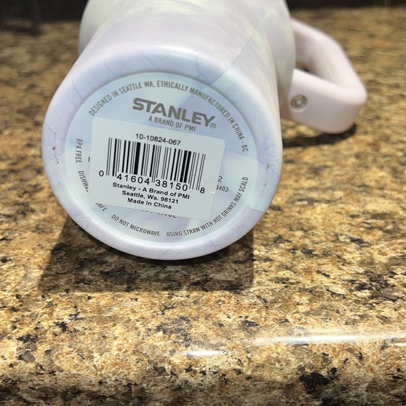 Wisteria Purple Tie Dye Stanley Tumbler - Picture 2 of 3
